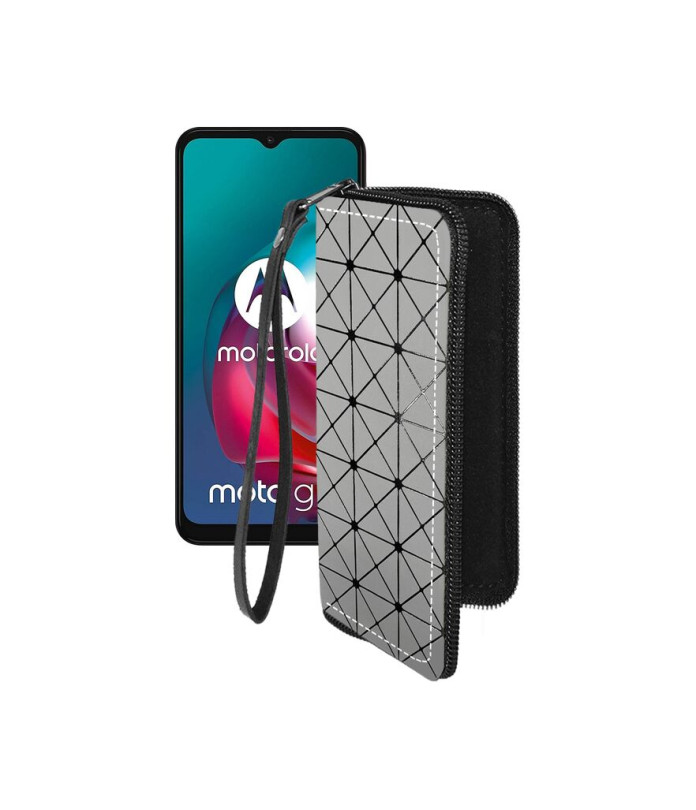 Чохол-гаманець з екошкіри для телефону Motorola Moto G30 (xt2129-2)