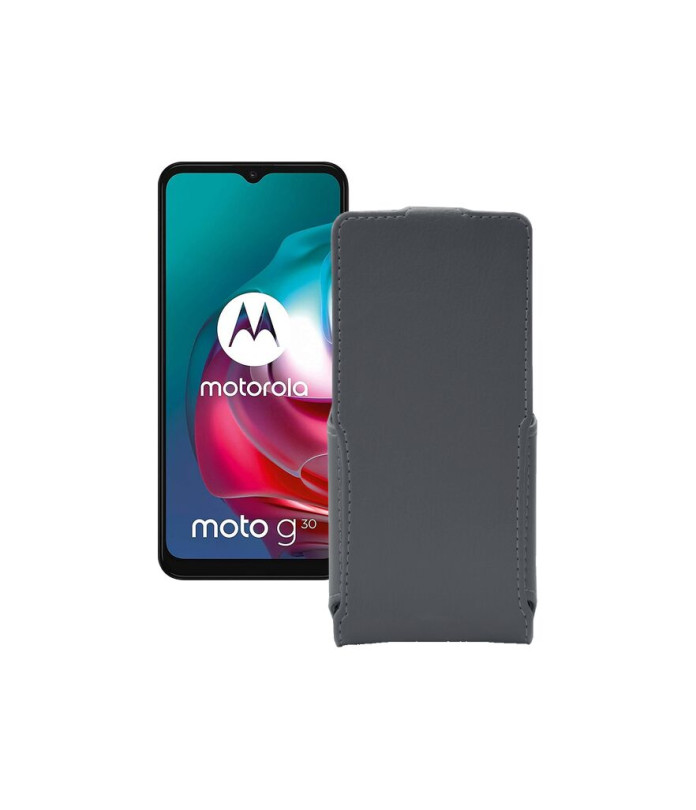 Чохол-флип з екошкіри для телефону Motorola Moto G30 (xt2129-2)