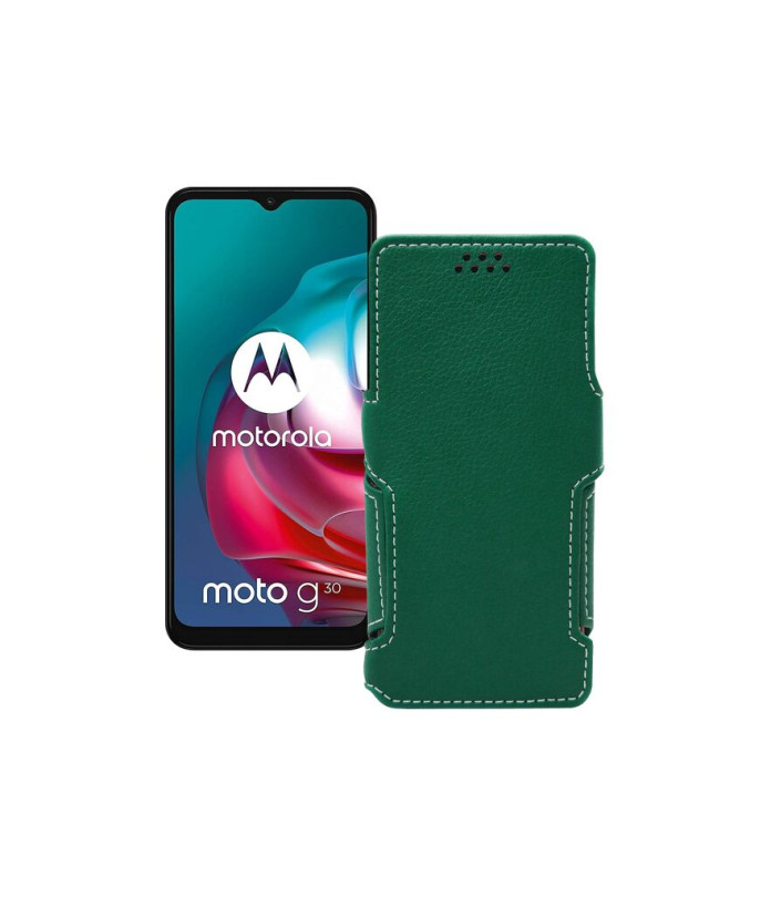 Чохол-книжка з екошкіри для телефону Motorola Moto G30 (xt2129-2)