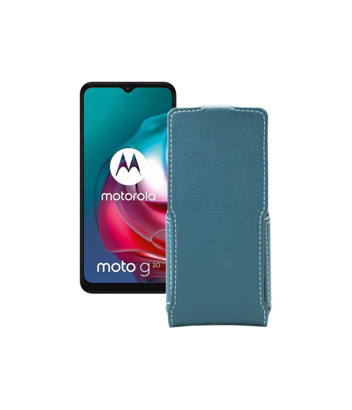 Чохол-флип з екошкіри для телефону Motorola Moto G30 (xt2129-2)