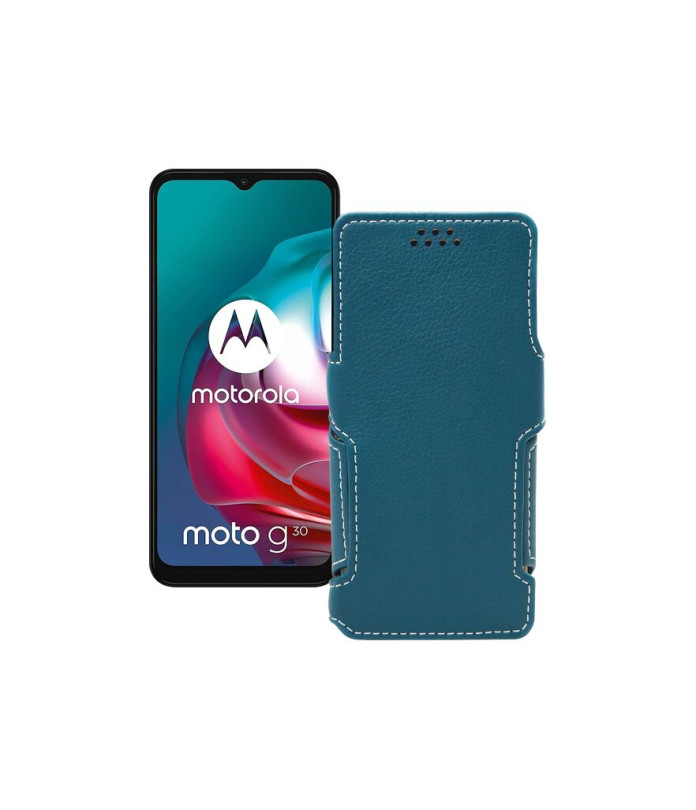 Чохол-книжка з екошкіри для телефону Motorola Moto G30 (xt2129-2)