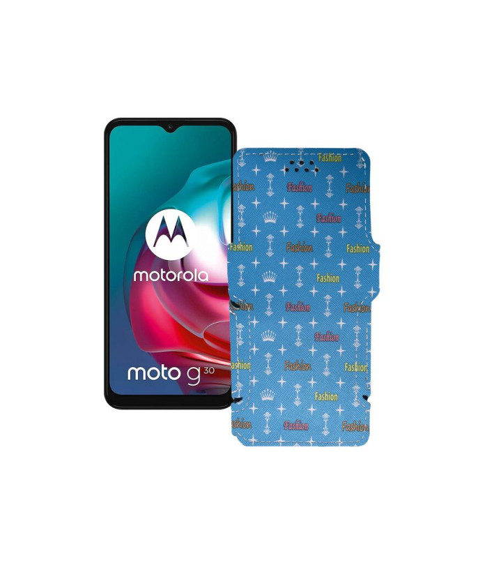 Чохол-книжка з екошкіри для телефону Motorola Moto G30 (xt2129-2)