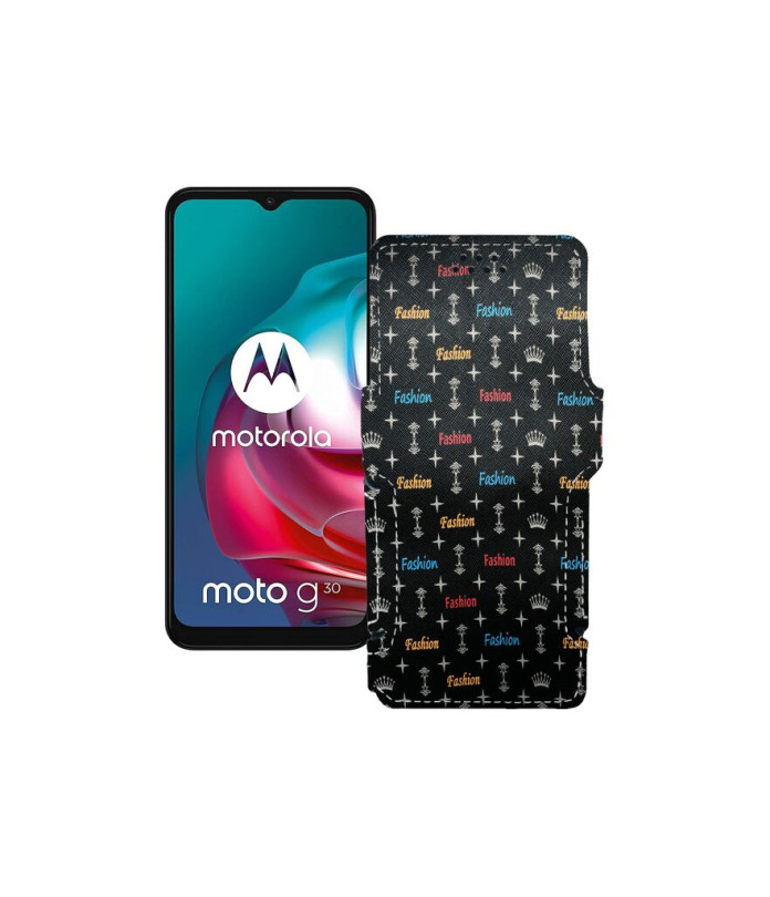 Чохол-книжка з екошкіри для телефону Motorola Moto G30 (xt2129-2)