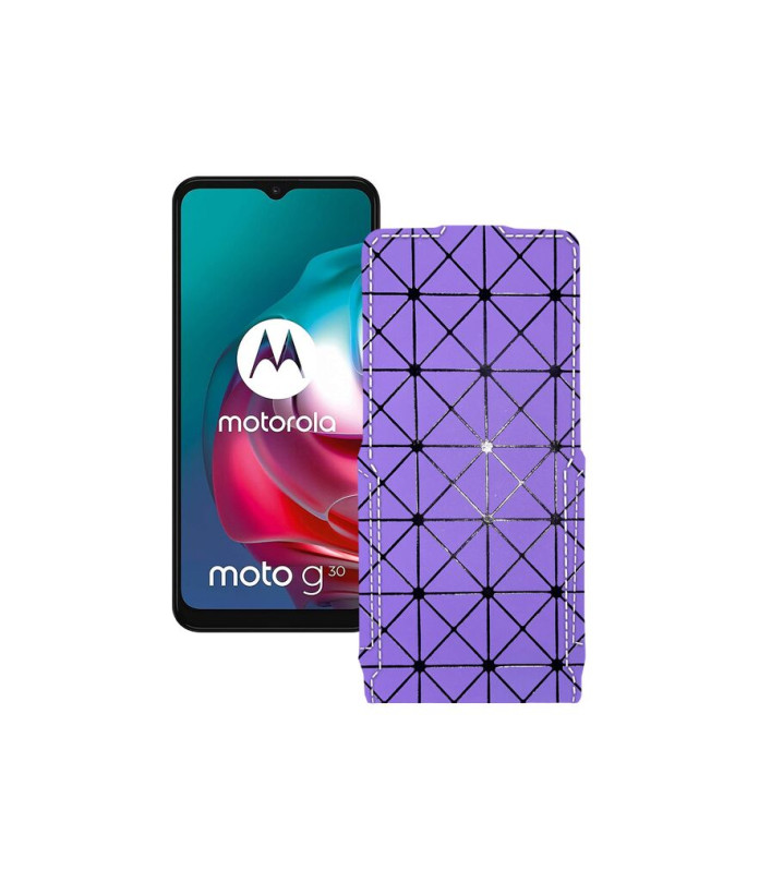 Чохол-флип з екошкіри для телефону Motorola Moto G30 (xt2129-2)