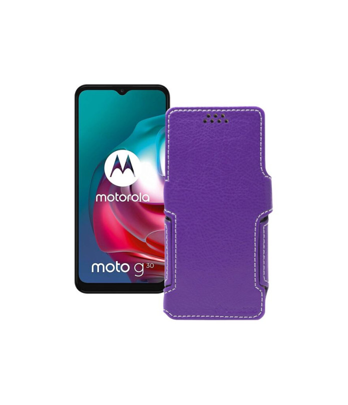 Чохол-книжка з екошкіри для телефону Motorola Moto G30 (xt2129-2)