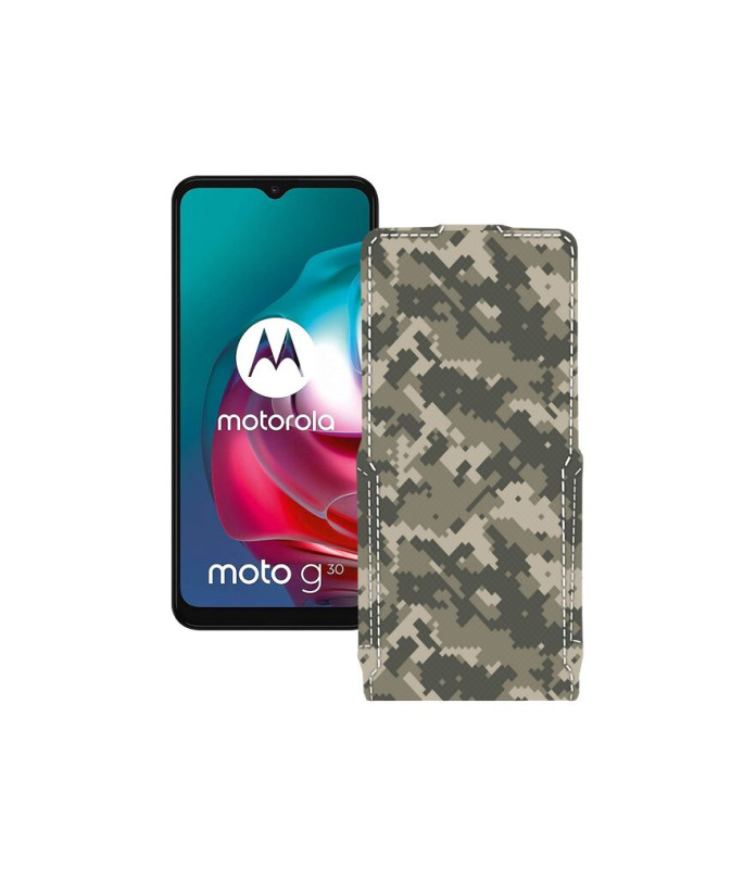 Чохол-флип з екошкіри для телефону Motorola Moto G30 (xt2129-2)