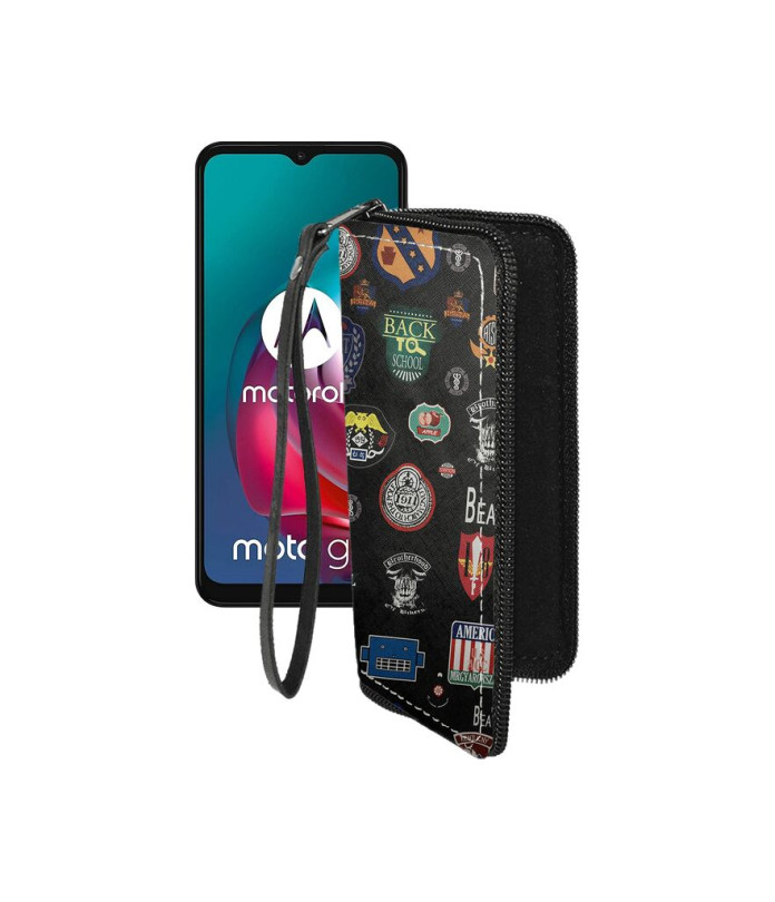 Чохол-гаманець з екошкіри для телефону Motorola Moto G30 (xt2129-2)