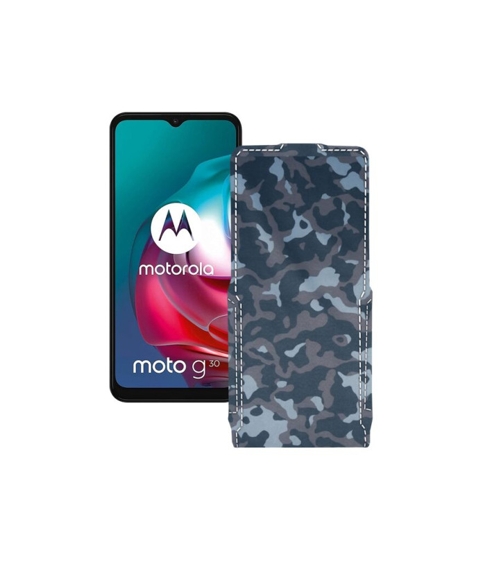 Чохол-флип з екошкіри для телефону Motorola Moto G30 (xt2129-2)