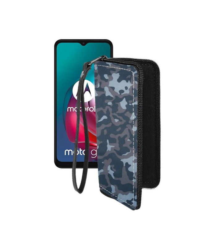 Чохол-гаманець з екошкіри для телефону Motorola Moto G30 (xt2129-2)