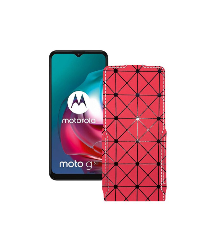 Чохол-флип з екошкіри для телефону Motorola Moto G30 (xt2129-2)