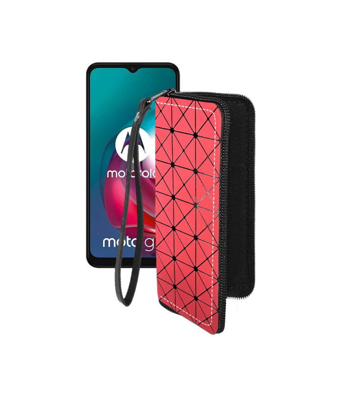 Чохол-гаманець з екошкіри для телефону Motorola Moto G30 (xt2129-2)