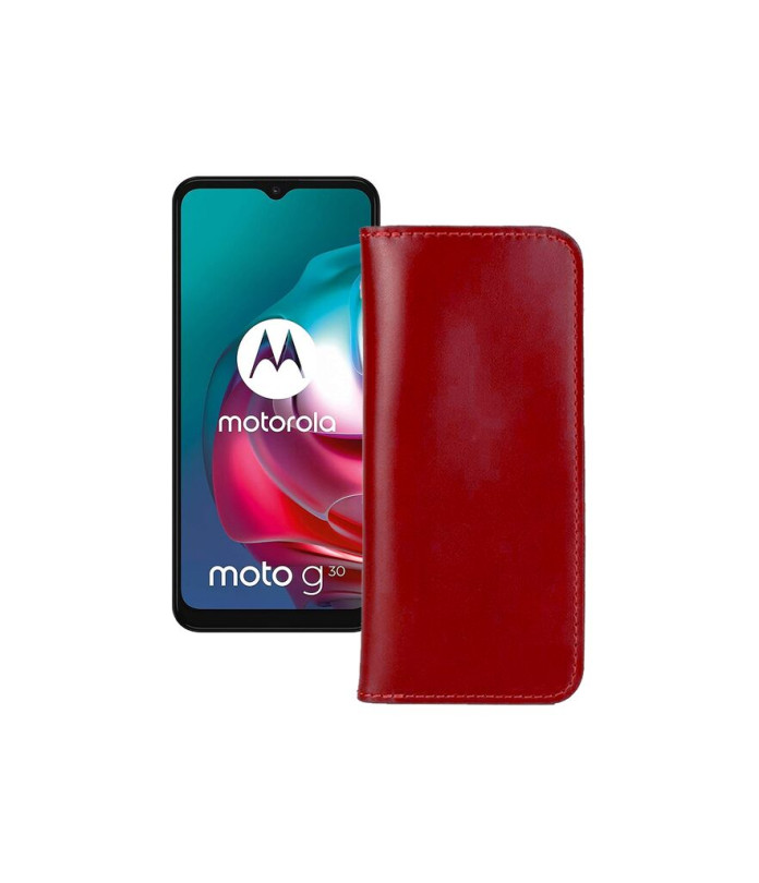 Портмоне з шкіри для телефону Motorola Moto G30 (xt2129-2)