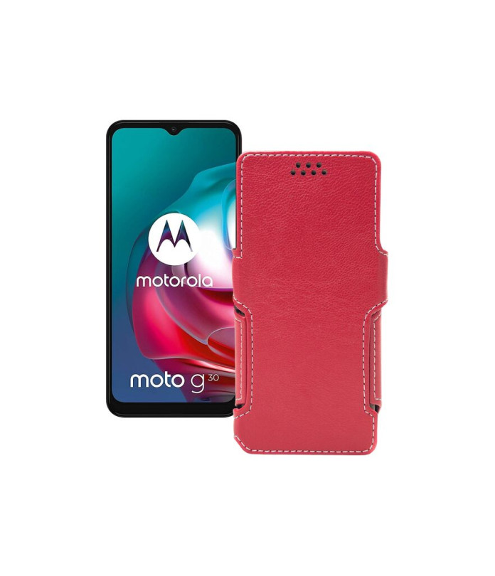 Чохол-книжка з екошкіри для телефону Motorola Moto G30 (xt2129-2)