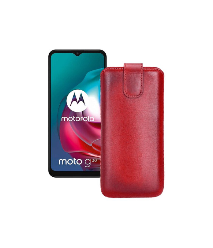 Витяжка з екошкіри для телефону Motorola Moto G30 (xt2129-2)