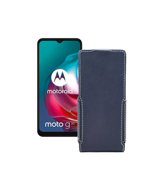 Чохол-флип з екошкіри для телефону Motorola Moto G30 (xt2129-2)