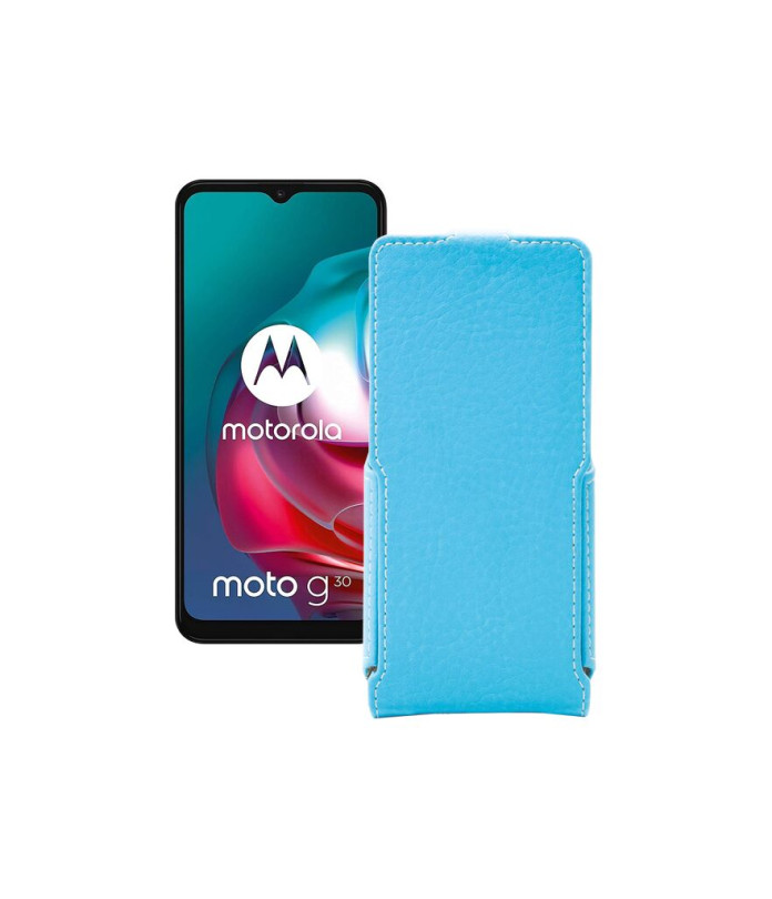 Чохол-флип з екошкіри для телефону Motorola Moto G30 (xt2129-2)