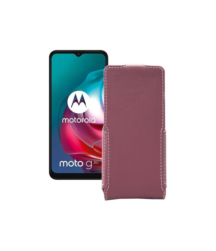 Чохол-флип з екошкіри для телефону Motorola Moto G30 (xt2129-2)