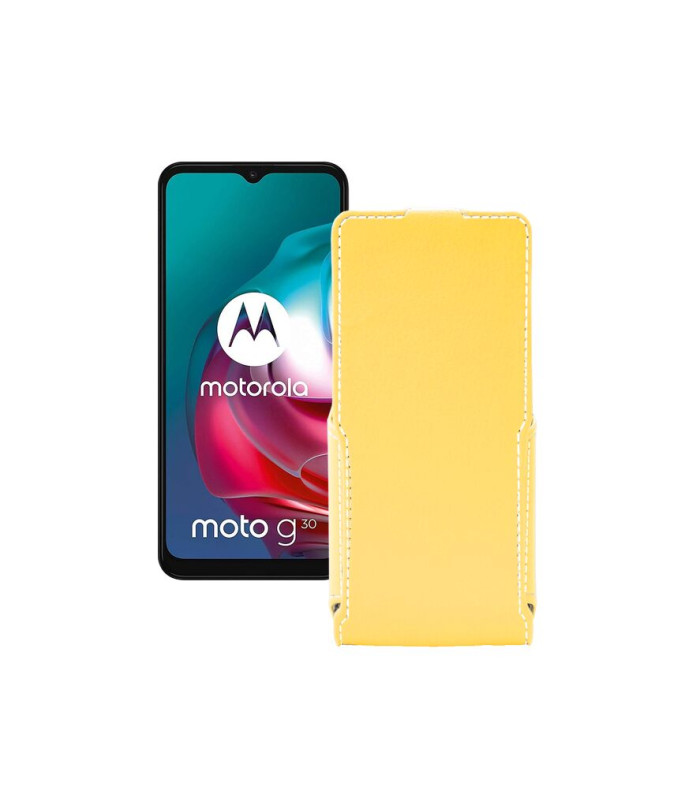 Чохол-флип з екошкіри для телефону Motorola Moto G30 (xt2129-2)