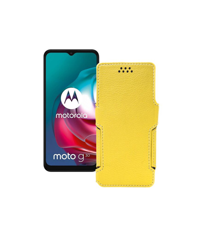 Чохол-книжка з екошкіри для телефону Motorola Moto G30 (xt2129-2)