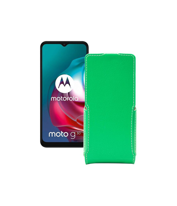 Чохол-флип з екошкіри для телефону Motorola Moto G30 (xt2129-2)