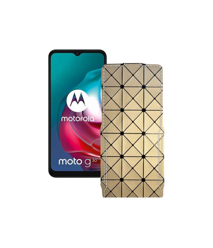 Чохол-флип з екошкіри для телефону Motorola Moto G30 (xt2129-2)