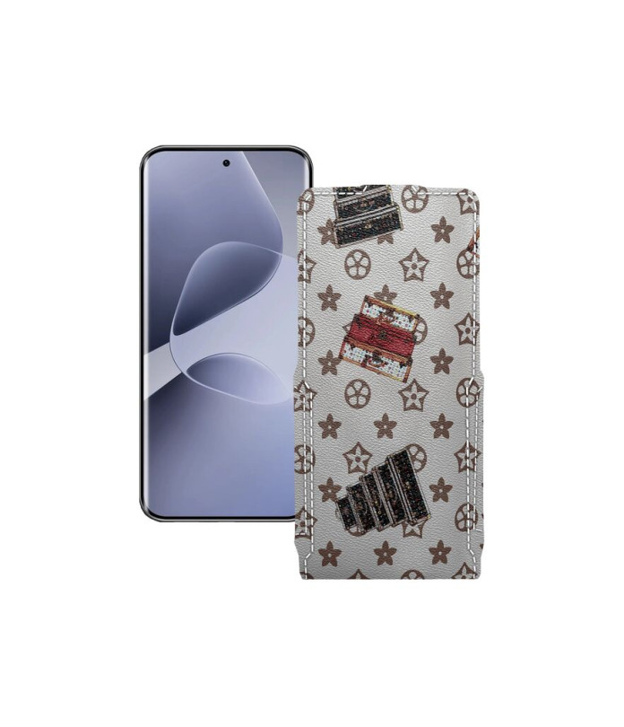 Чохол-флип з екошкіри для телефону Infinix Hot 60 Pro Plus