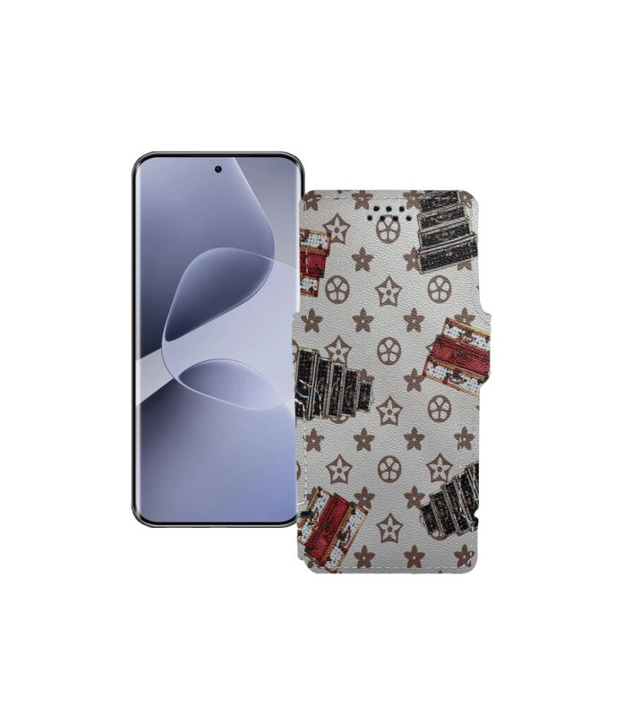 Чохол-книжка з екошкіри для телефону Infinix Hot 60 Pro Plus