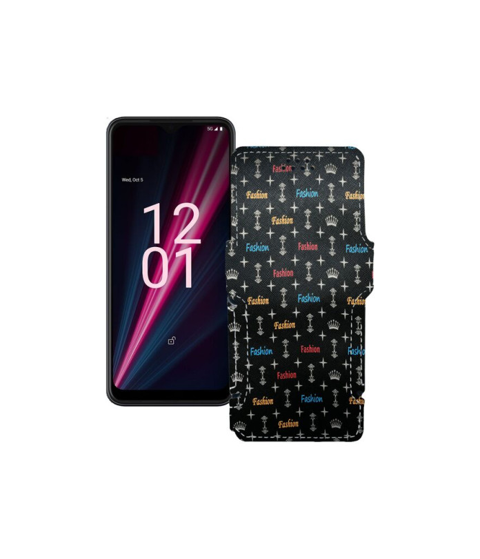 Чохол-книжка з екошкіри для телефону T-Mobile T Phone