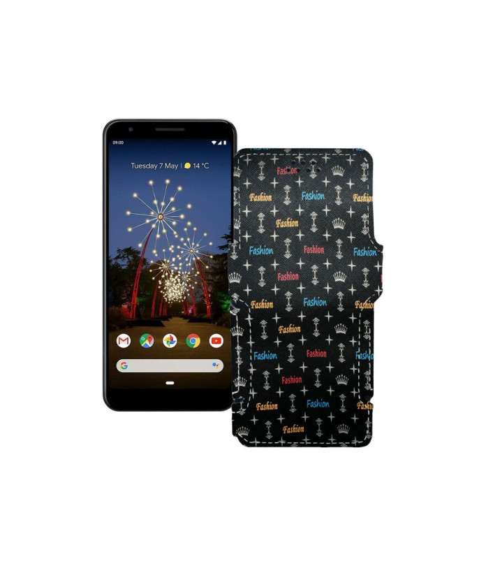 Чохол-книжка з екошкіри для телефону Google Pixel 3a