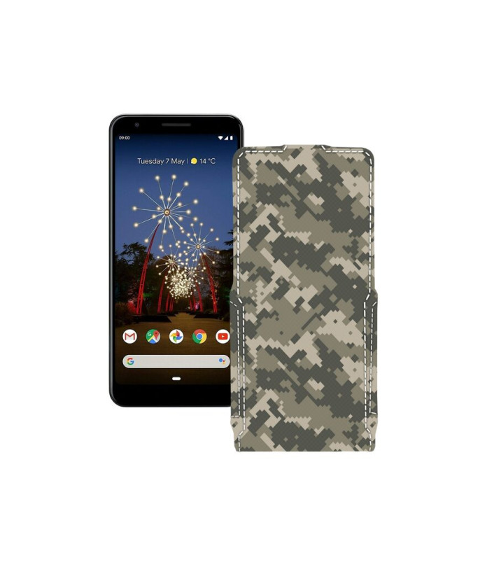 Чохол-флип з екошкіри для телефону Google Pixel 3a