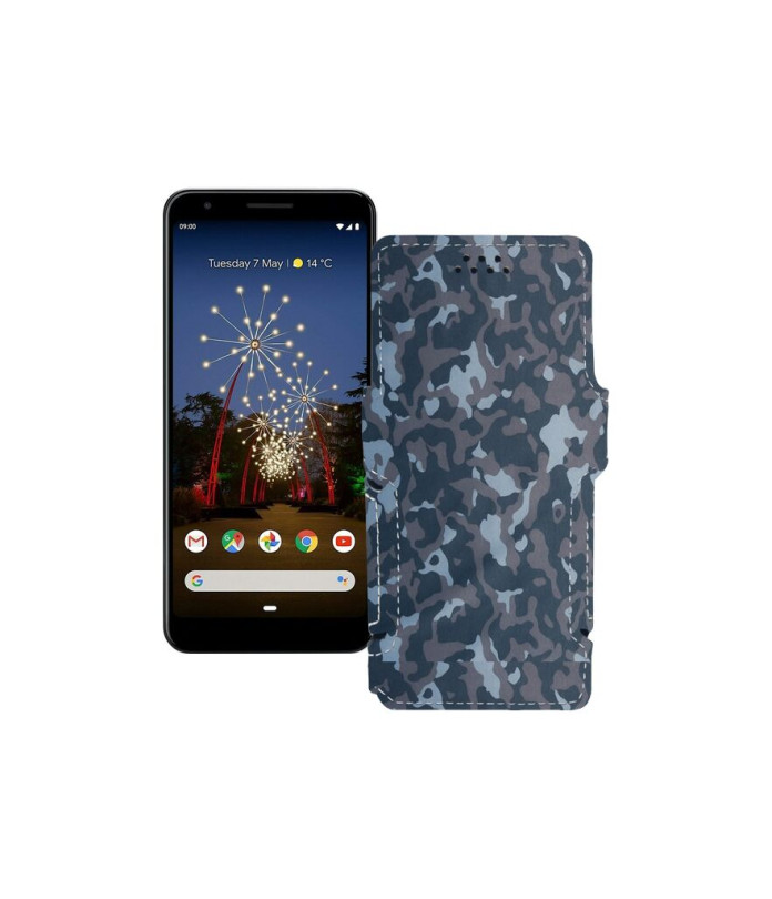 Чохол-книжка з екошкіри для телефону Google Pixel 3a