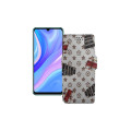 Чохол-книжка з екошкіри для телефону Huawei Enjoy 10s