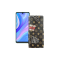 Чохол-флип з екошкіри для телефону Huawei Enjoy 10s