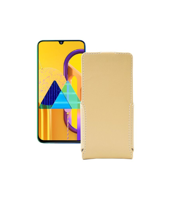 Чохол-флип з екошкіри для телефону Samsung Galaxy M30s (M307)