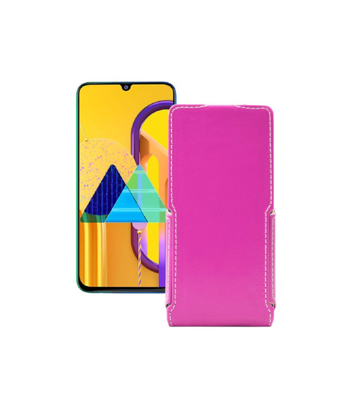 Чохол-флип з екошкіри для телефону Samsung Galaxy M30s (M307)