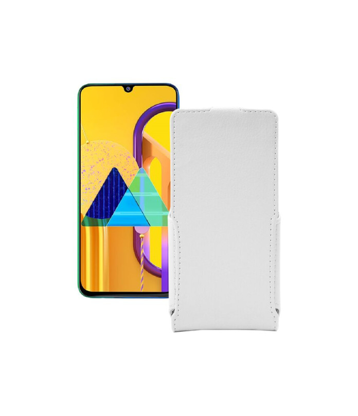 Чохол-флип з екошкіри для телефону Samsung Galaxy M30s (M307)