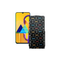 Чохол-флип з екошкіри для телефону Samsung Galaxy M30s (M307)