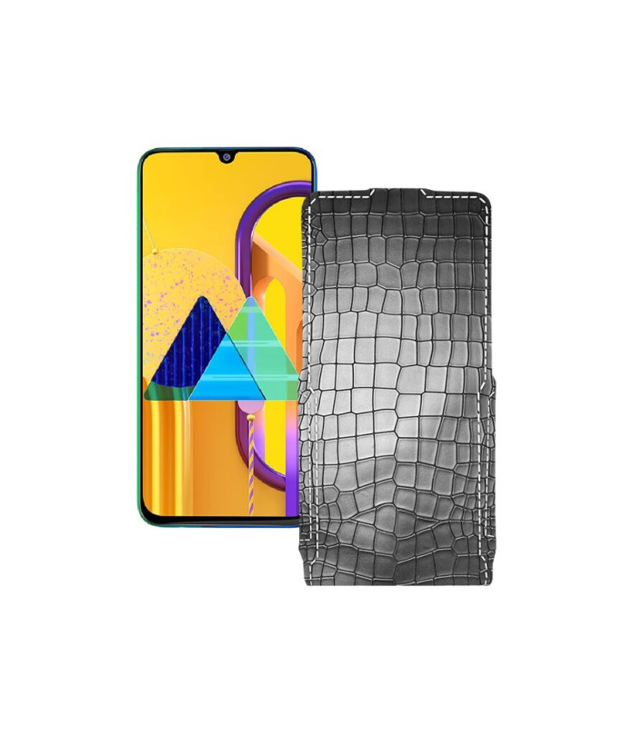 Чохол-флип з екошкіри для телефону Samsung Galaxy M30s (M307)