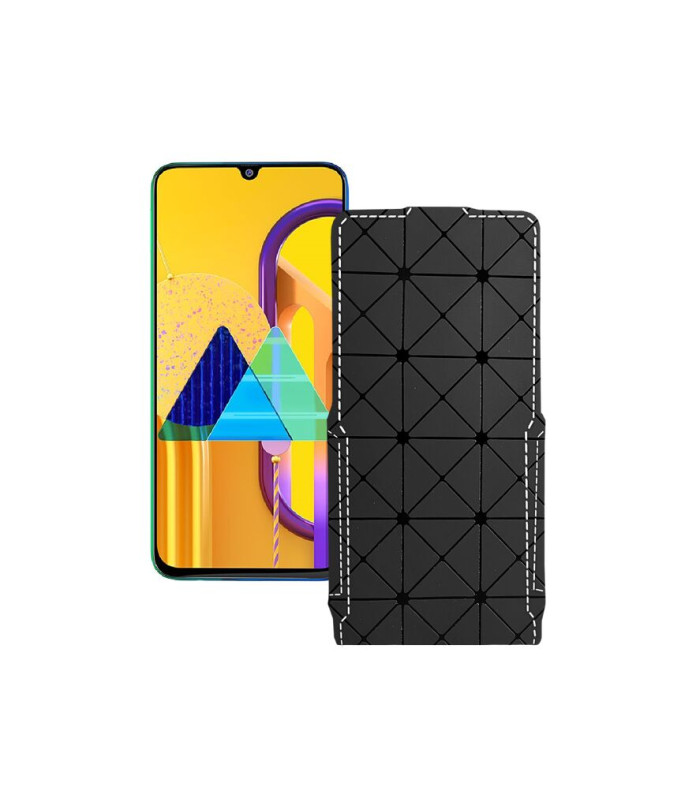 Чохол-флип з екошкіри для телефону Samsung Galaxy M30s (M307)