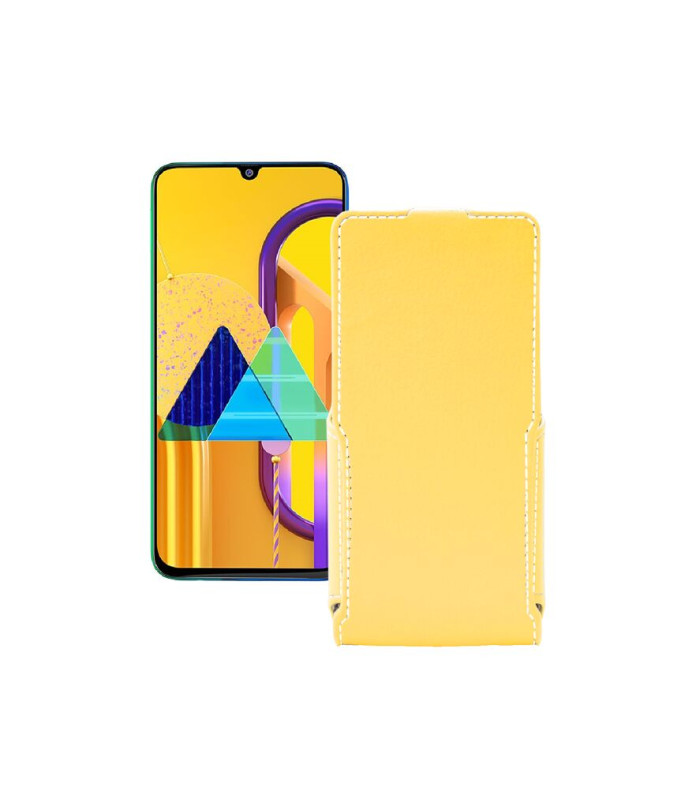 Чохол-флип з екошкіри для телефону Samsung Galaxy M30s (M307)