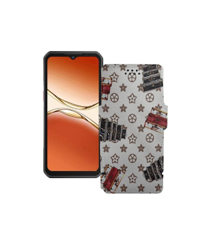 Чохол-книжка з екошкіри для телефону Oukitel WP55 Ultra