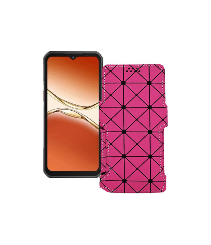 Чохол-книжка з екошкіри для телефону Oukitel WP55 Ultra