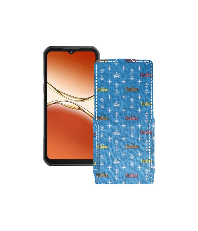 Чохол-флип з екошкіри для телефону Oukitel WP55 Ultra