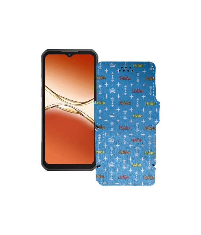 Чохол-книжка з екошкіри для телефону Oukitel WP55 Ultra
