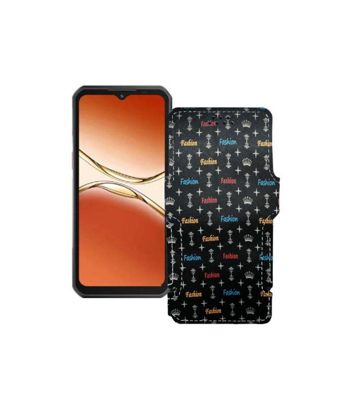 Чохол-книжка з екошкіри для телефону Oukitel WP55 Ultra