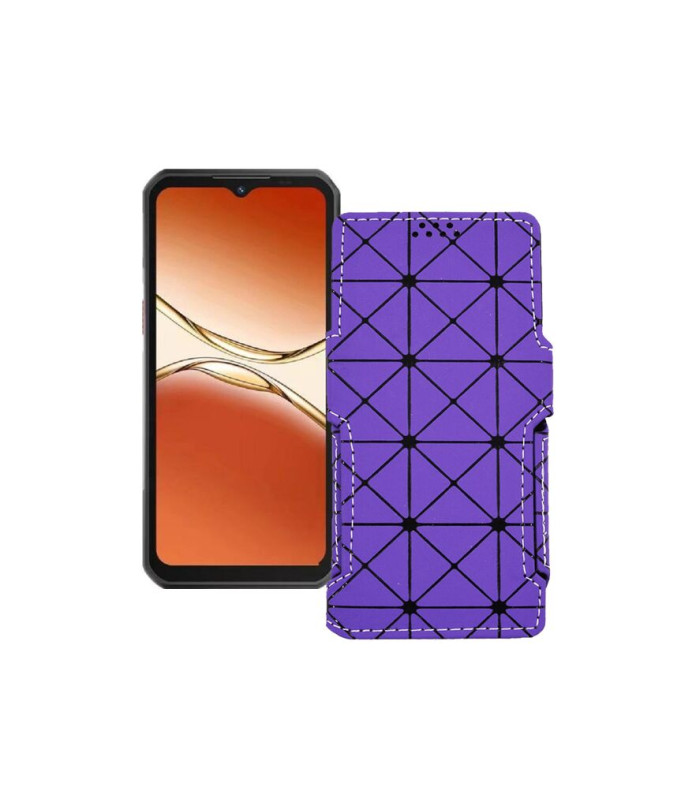Чохол-книжка з екошкіри для телефону Oukitel WP55 Ultra