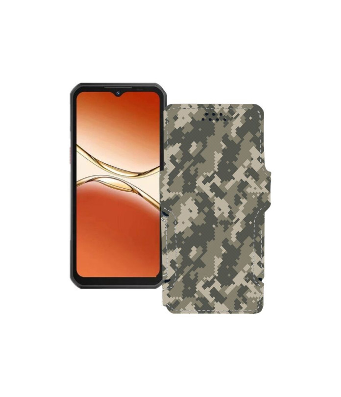 Чохол-книжка з екошкіри для телефону Oukitel WP55 Ultra