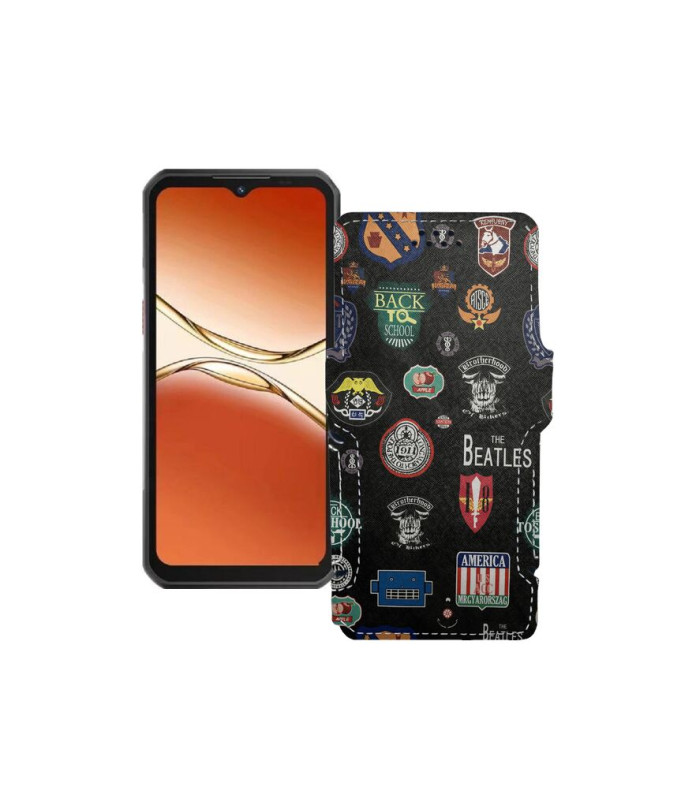 Чохол-книжка з екошкіри для телефону Oukitel WP55 Ultra