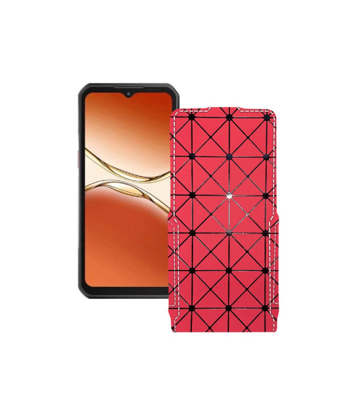 Чохол-флип з екошкіри для телефону Oukitel WP55 Ultra