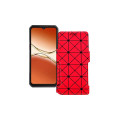 Чохол-книжка з екошкіри для телефону Oukitel WP55 Ultra